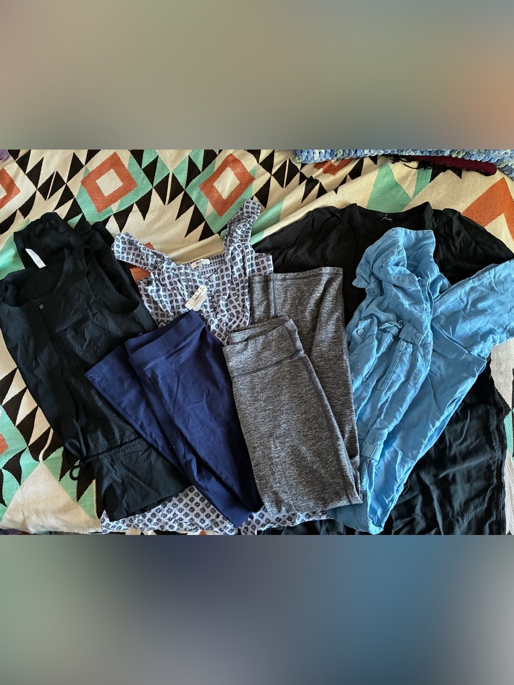 Madewell Dress Women size Small bundle, floral, Athleta jumpsuit, aerie leggings